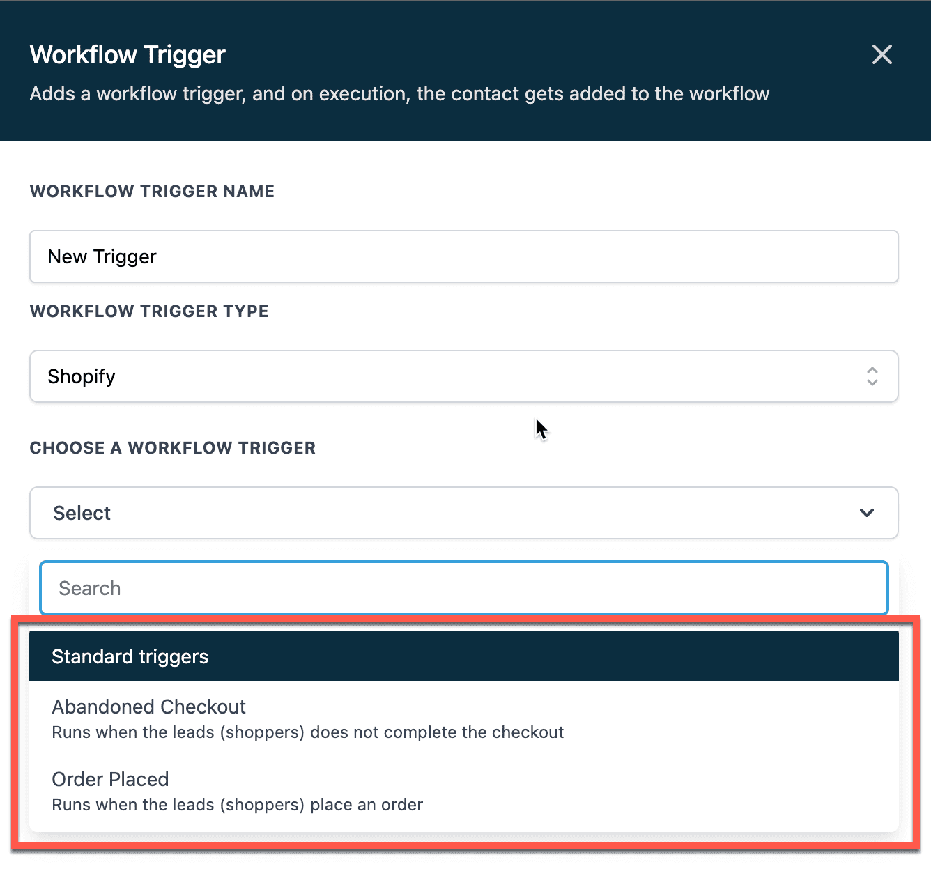 GoHighLevel Integrations Shopify Integration